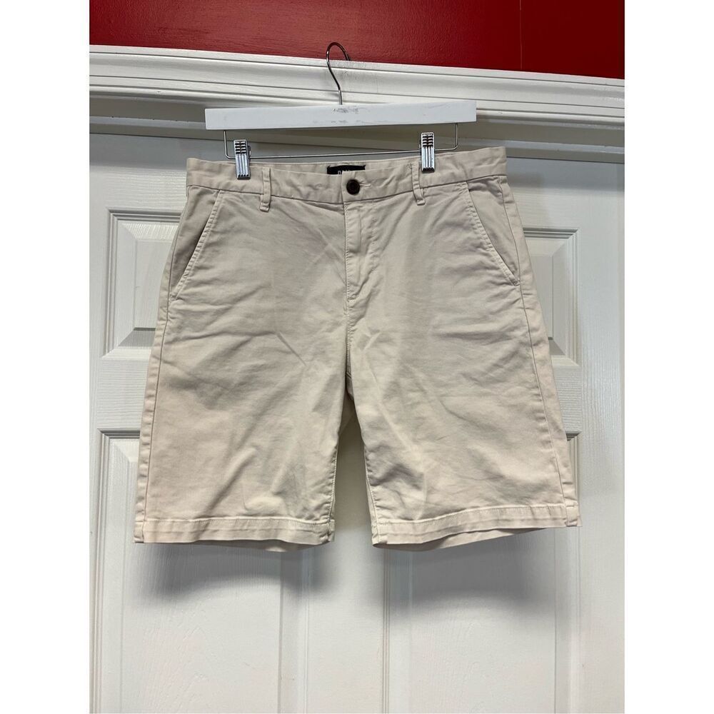 O’Neill Brown & Black Plaid Bermuda Shorts sz 34 EUC
